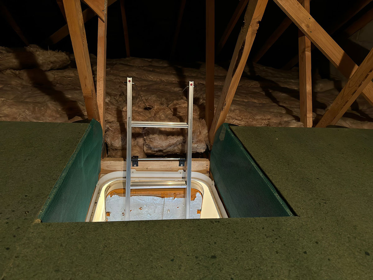 Shropshire loft Ladders